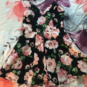Floral Romper Dress